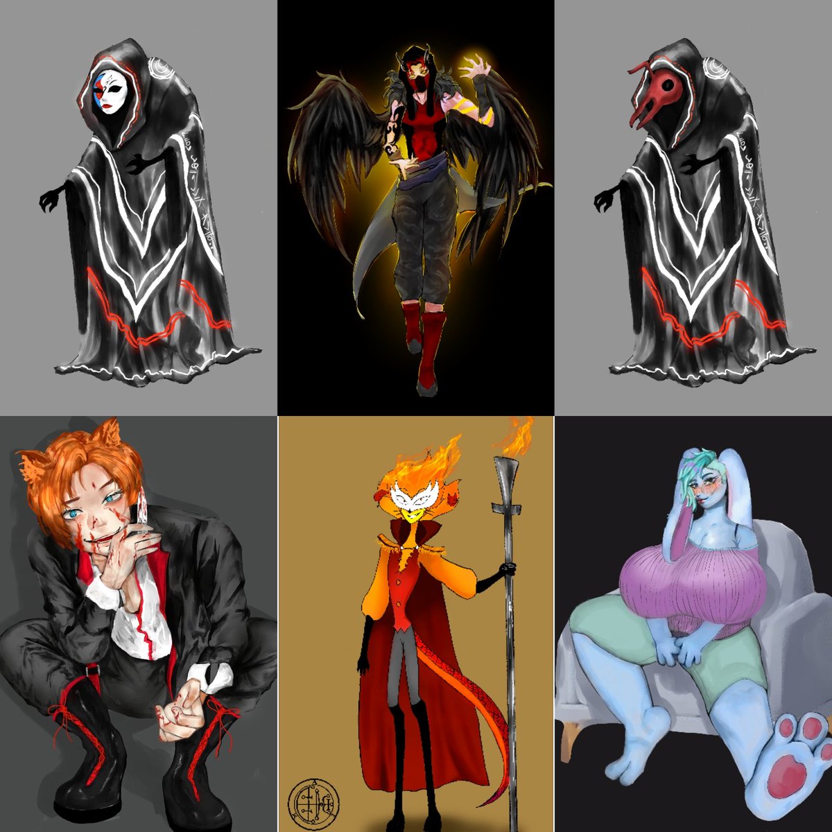 GlenArtist's tweet photo. @laurinmarino consider me plz 😅 here is some of my art. do lemme know what you think ❤️ https://t.co/KO15ji3LFi