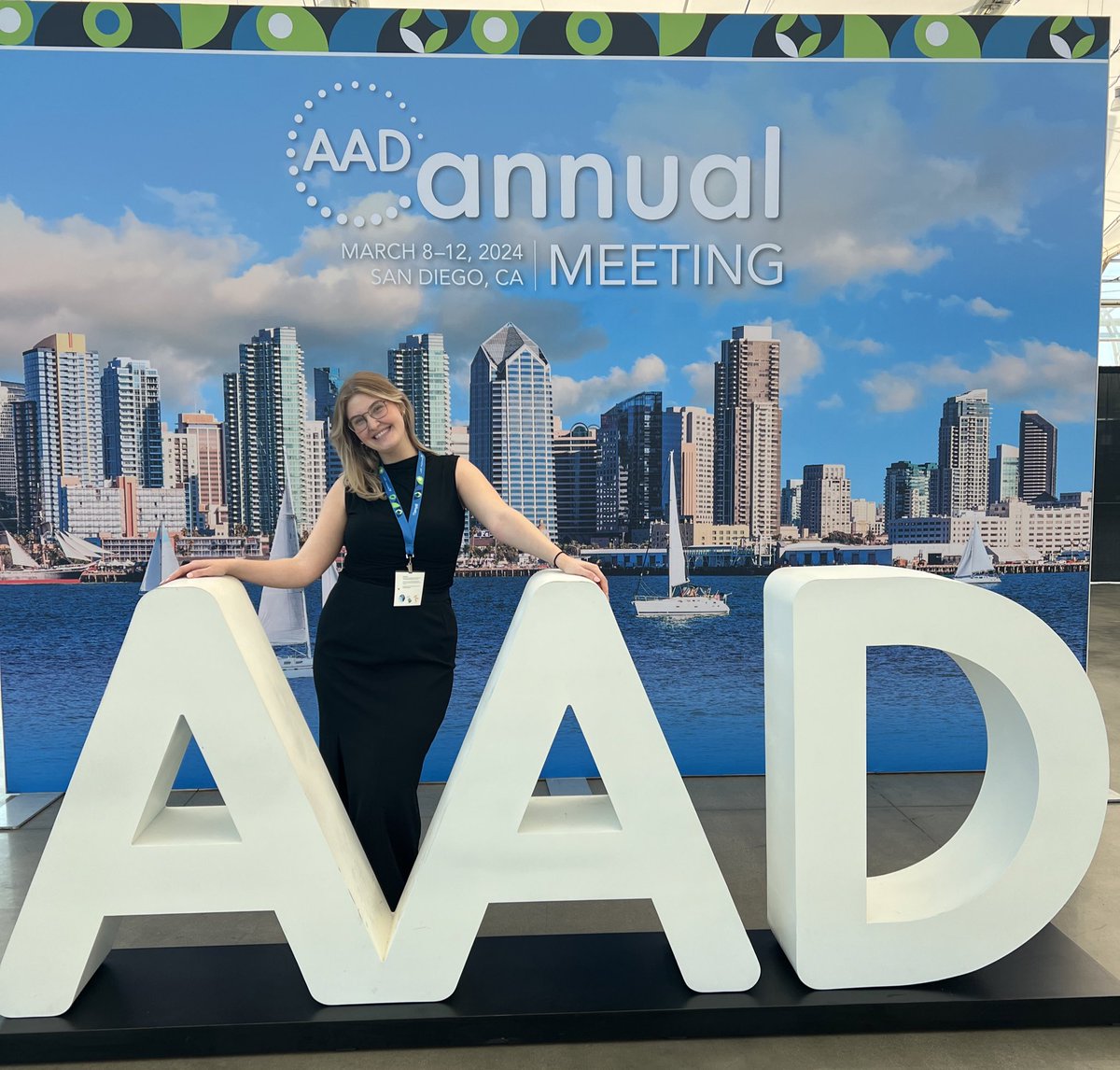 Day 1 of AAD ✔️ so many incredible lectures and so happy I got to meet with some of my amazing mentors 💖 So grateful for their support #AAD #AAD2024