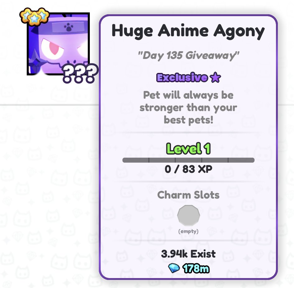 howaaboutnooo's tweet photo. 🎉 DAILY GIVEAWAYS - Day 135 🎉
🔥 Huge Anime Agony! 🔥

Requirements:
🤝 follow me & @JaeAj9 
❤️ & 🔁 like & RT
💬 reply w/ ur username

gw ends in 48 hours! gl!
#ROBLOX  #Giveaway  #RTC  #PetSimulator99  #PetSim99  #PS99  #PetSimulator  #PetSimulator99Giveaways