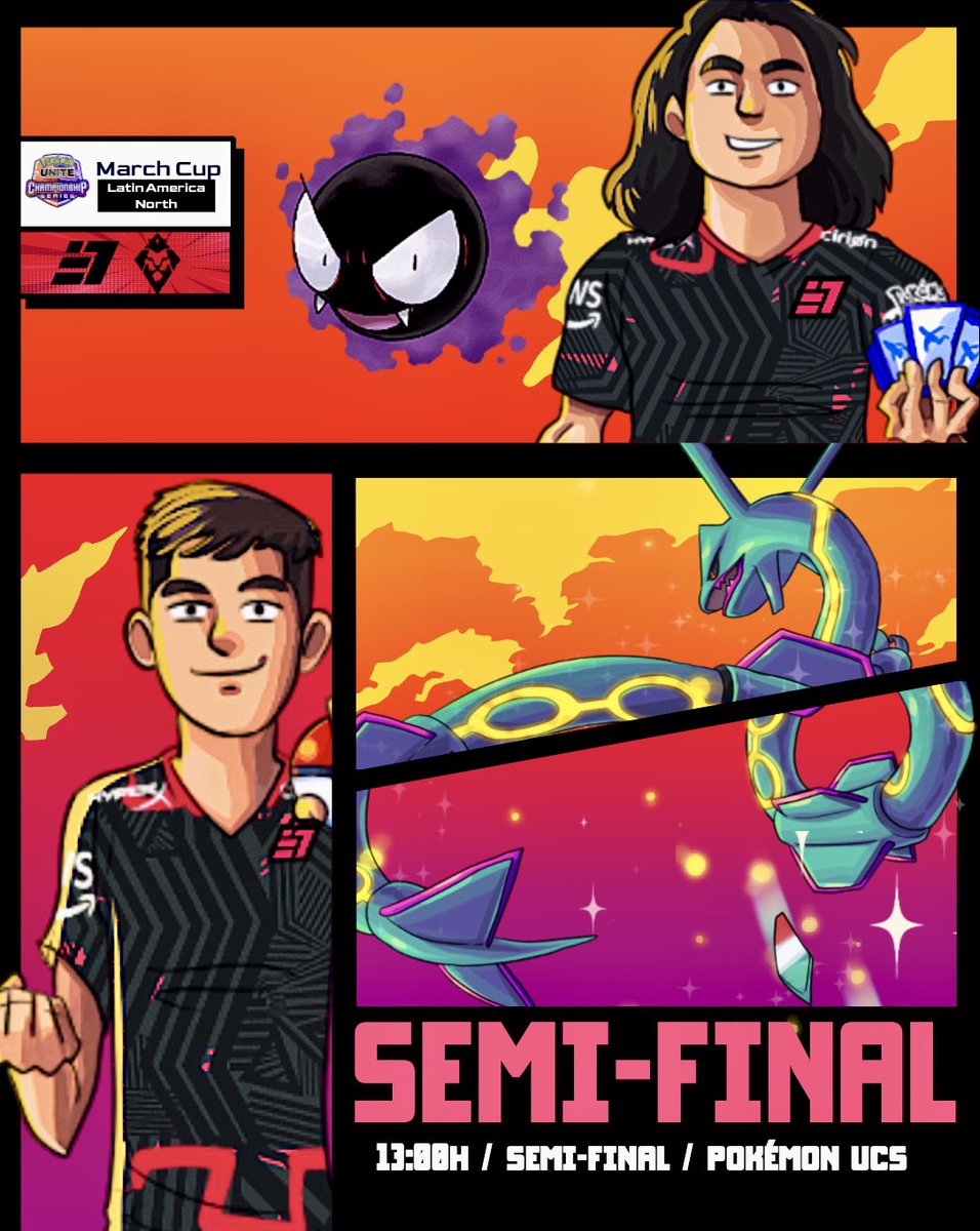 A la calma 😎 todo es un proceso ⚡️🔥
Nos vemos en play-in <a href="/UniteLATAM/">Pokémon UNITE Championship Series LATAM</a>