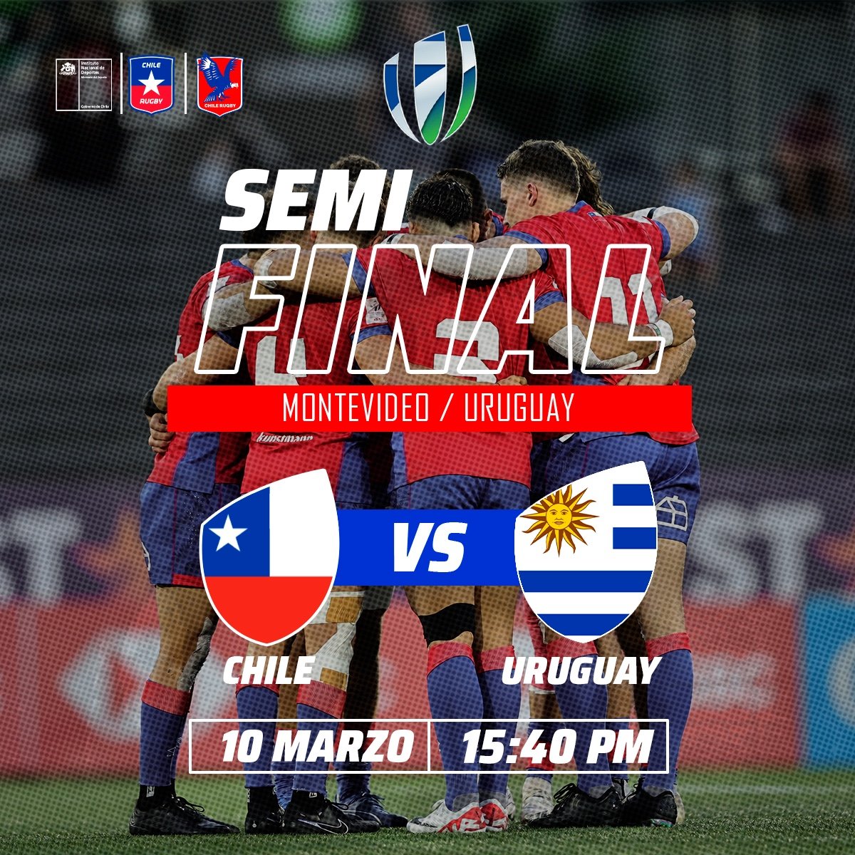 Programen sus alarmas... Mañana tenemos semifinal Sudamericana 🇨🇱🆚️🇺🇾 📺 Star+ ¡Vamos Los Cóndores 7s! PRESENTA: @bancodechile