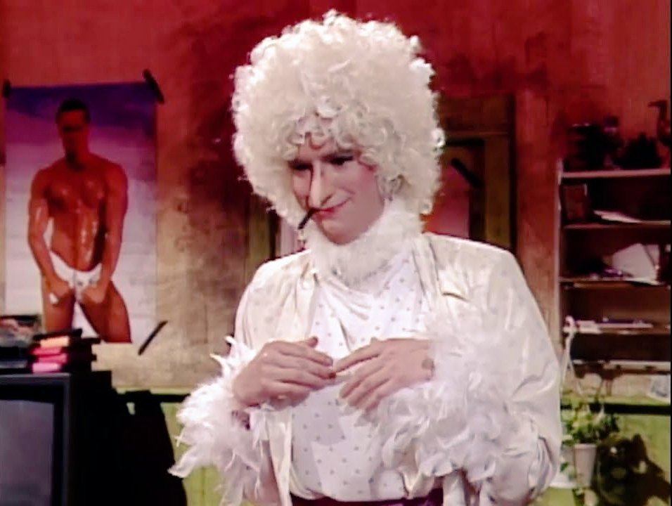 theJoeyQuest's tweet photo. Gay people are like “she saved my life” and it's the Chicken Lady from The Kids In The Hall https://t.co/mYzKoN5b1l