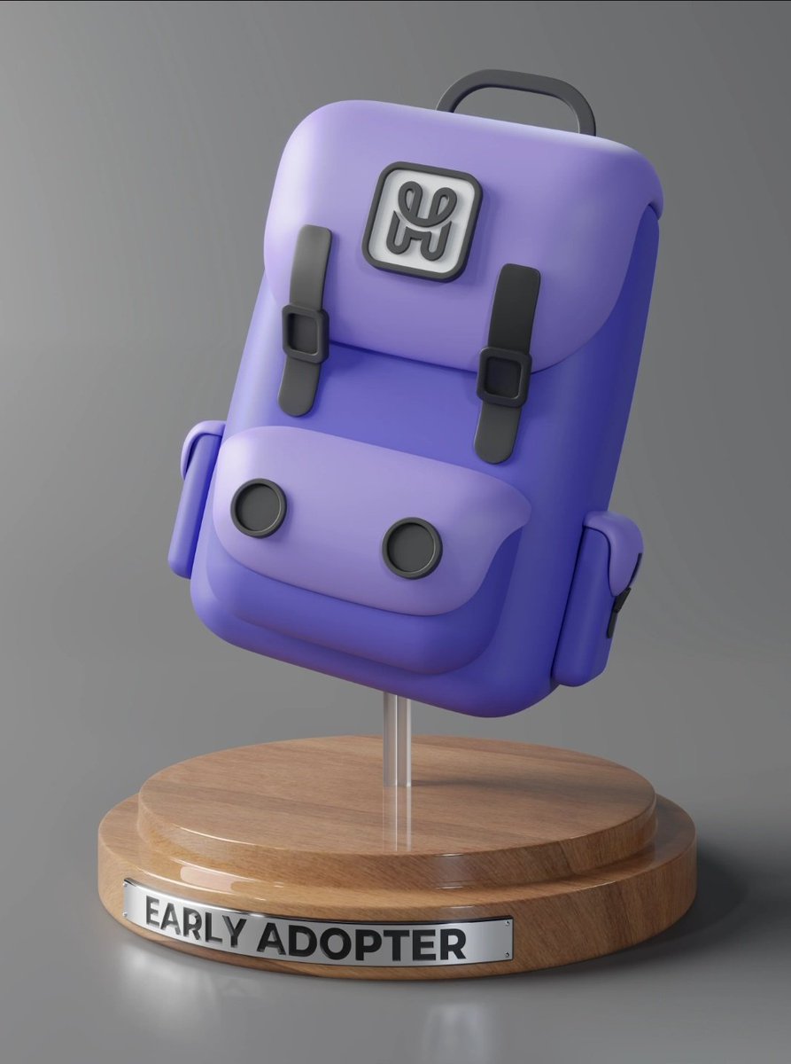 🎒GIVEAWAY TIME🎒

I saw that #HBARbarian was trending so I'm giving away a <a href="/hashpack/"></a> Early Adopter #NFT 🫡

To enter:

1️⃣ Follow👇🏽
<a href="/SkartusNFT/">Skartus 🚯</a>

2️⃣ Retweet ♻️, Tag some friends

⏰Winner in 72 hours⏰

#Web3 #NFTs #HBAR #HBARNFTs #BTC #ETH #XRP #Cryptocom   #SOL #Giveaways