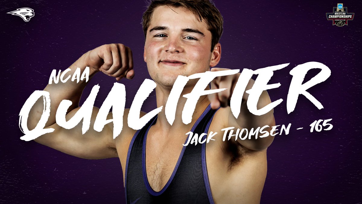 𝐉𝐀𝐂𝐊 𝐓𝐇𝐎𝐌𝐒𝐄𝐍!

Thomsen is headed to Kansas City, Qualifying for the NCAA Championships at 165 pounds!   
 
#PantherTrain | #EverLoyal