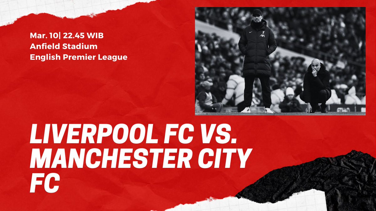 MATCHDAY PREVIEW

Jika seri, Arsenal akan berada di puncak. Kekalahan membuat kita jatuh ke peringkat 3. Sedangkan kemenangan akan membuat jarak 4 poin dengan City dan mengambil kembali puncak dari Arsenal

The most important game this season. Inilah previewnya

🧵