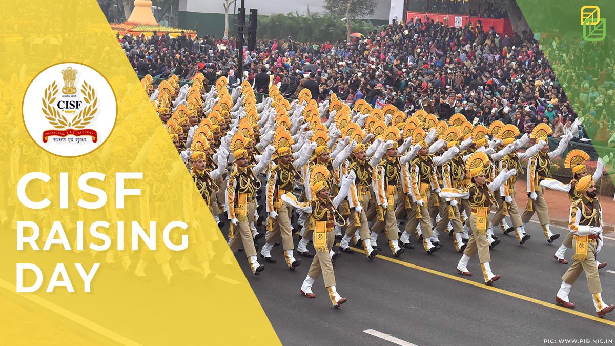 mukhiyajee007's tweet image. Greetings and Best Wishes to @CISFHQrs personnel &amp;amp; their families on #CISFRaisingDay. 💐

CISF plays a crucial role in providing security to our major establishments and serves the nation with selfless, courage and dedication.

🇮🇳 जय हिंद 🇮🇳 वंदे मातरम् 🇮🇳

#PROTECTIONandSECURITY