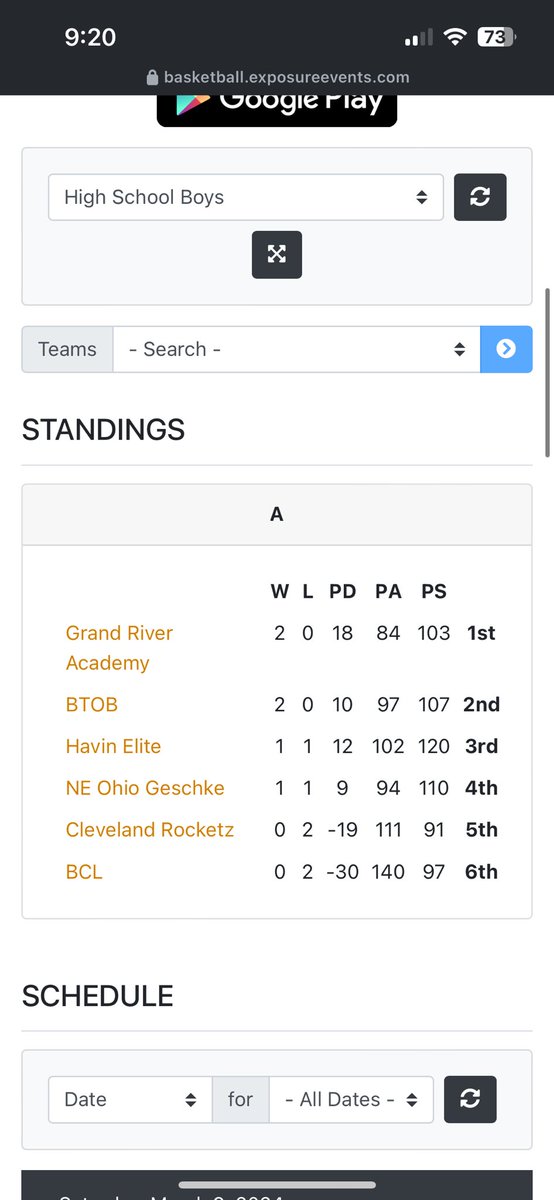 Two  “W”s  
1st place in tournament
