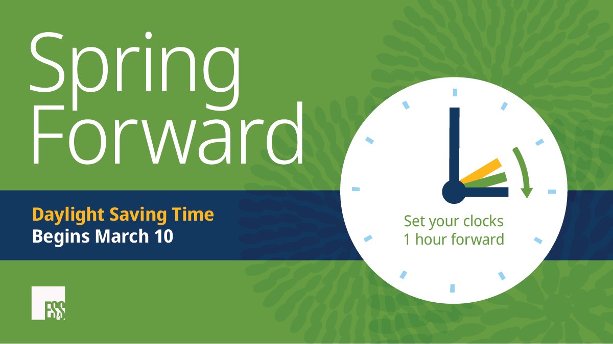 It’s almost time to Spring Forward!