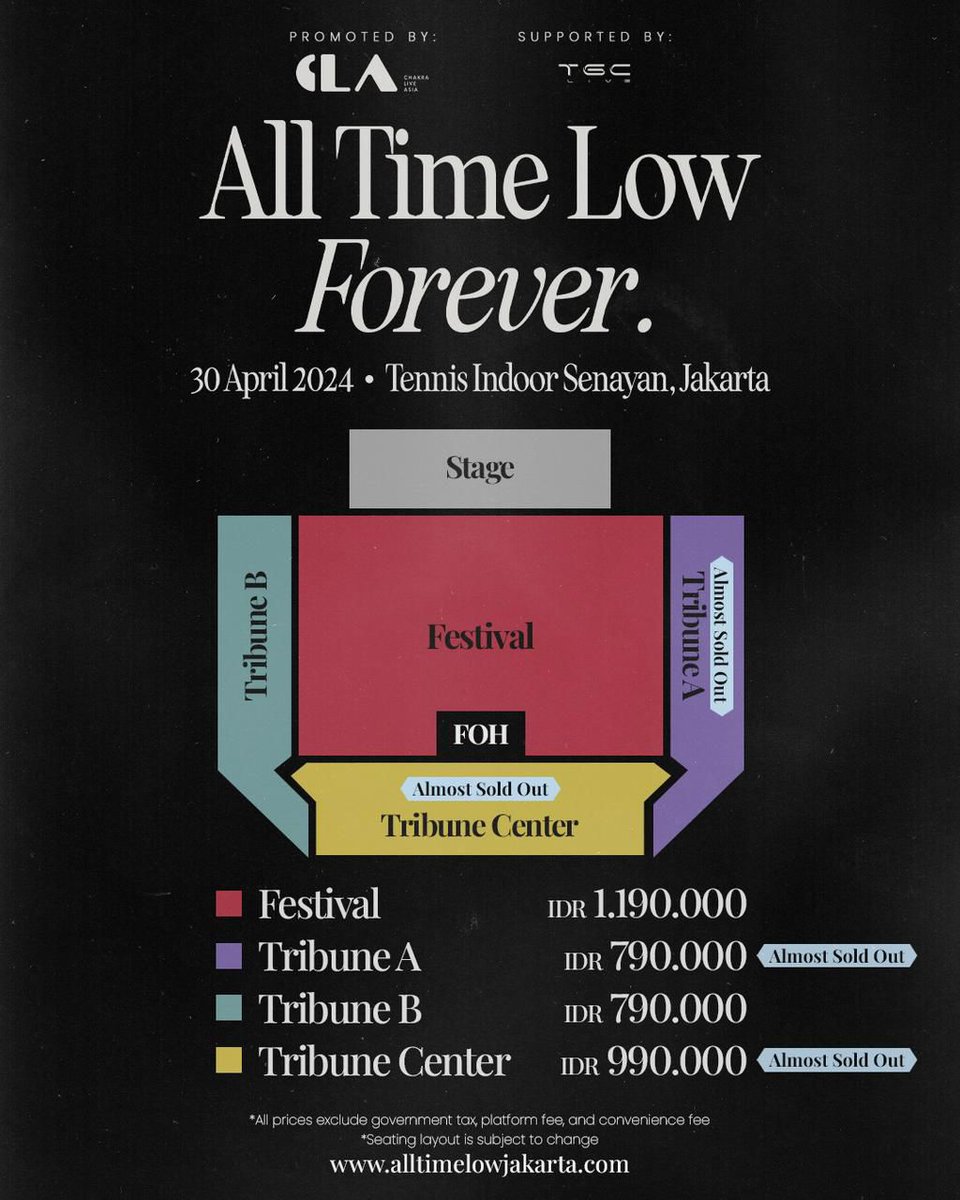 CreativeDisc's tweet photo. ‼️ ALMOST SOLD OUT ‼️
Secure yours before it's too late! Tickets are vanishing quickly!👀

All Time Low Live in Jakarta tickets available exclusively at https://t.co/V0op4l8xJQ

#AllTimeLow #AllTimeLowJakarta #AllTimeLowLiveInJakarta #ATLForever #ChakraLiveAsia https://t.co/ENvukHLFVp