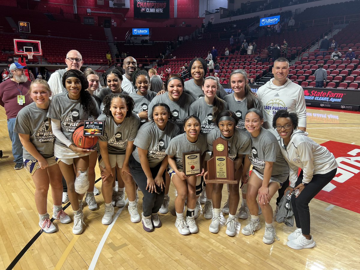 The Purple Spirit (@bghspurplesnews) on Twitter photo YOUR 4th Region Champs!
<a href="/LadyPurpleHoops/">Lady Purples Bball</a> will play in the Sweet Sixteen at Rupp Arena on Wednesday morning at 10:00 AM Central Time. Go Lady Purples! YOUR 4th Region Champs!
<a href="/LadyPurpleHoops/">Lady Purples Bball</a> will play in the Sweet Sixteen at Rupp Arena on Wednesday morning at 10:00 AM Central Time. Go Lady Purples!