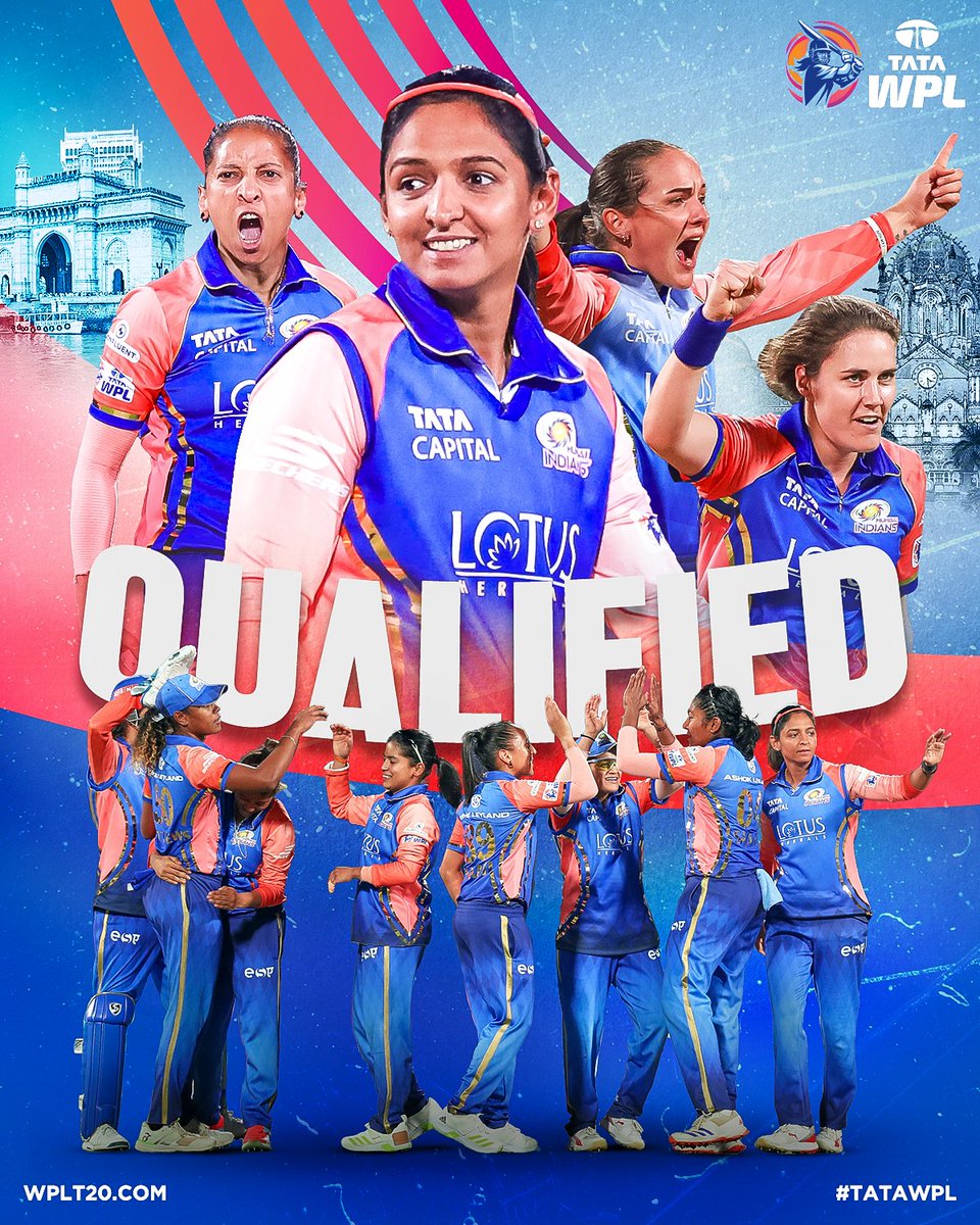 shivagupta_45's tweet photo. Mi paltan qualified 🥂.
#WPL2024 #GGvMI https://t.co/2xcK2hsTa0