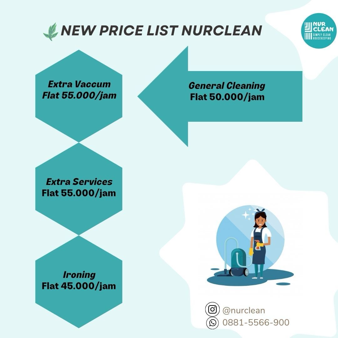 NurClean's tweet photo. New pricelist🙏 https://t.co/X189zjaydY