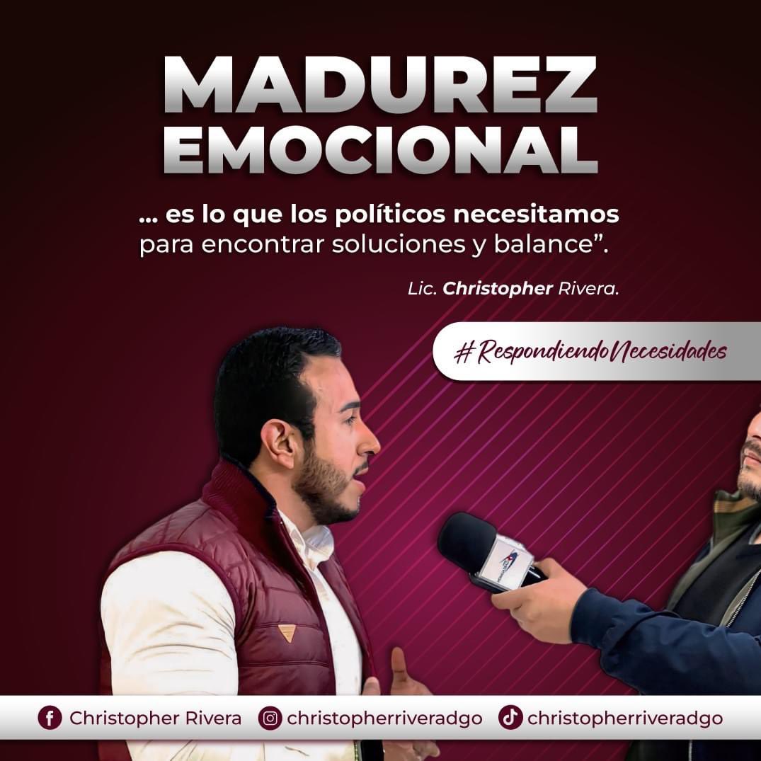 La madurez emocional es fundamental para liderar con sabiduría y compasión. Como políticos, es nuestra responsabilidad cultivar esta cualidad para tomar decisiones informadas y empáticas que beneficien a todos. 

¡Vamos juntos hacia un liderazgo emocionalmente maduro! 💼💡