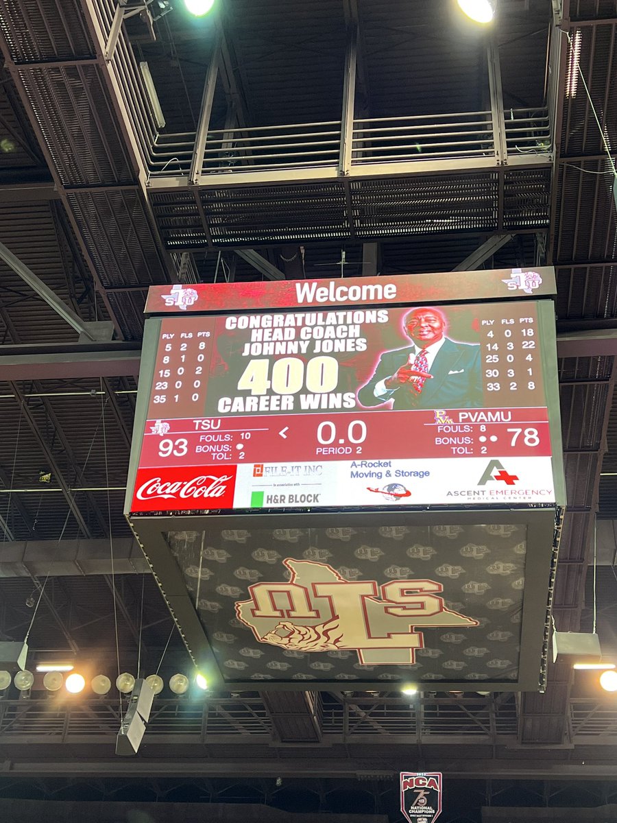 Well done for our head basketball Coach at <a href="/TexasSouthern/">Texas Southern University</a> <a href="/TSUMBB/">Texas Southern MBB</a>