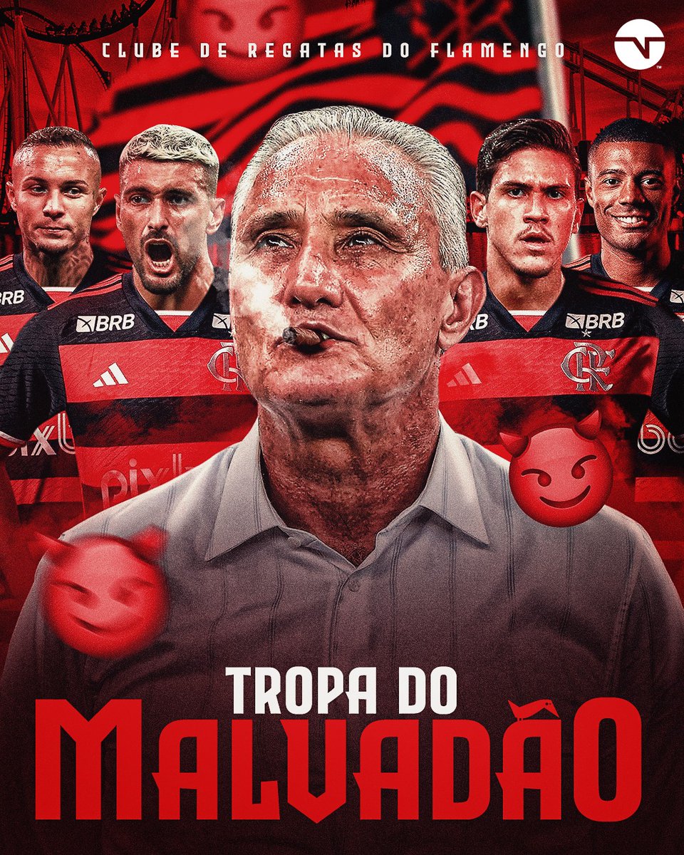 A TROPA DO MALVADÃO EMBALOU DE VEZ! 😎🔴⚫ #Carioca2024
