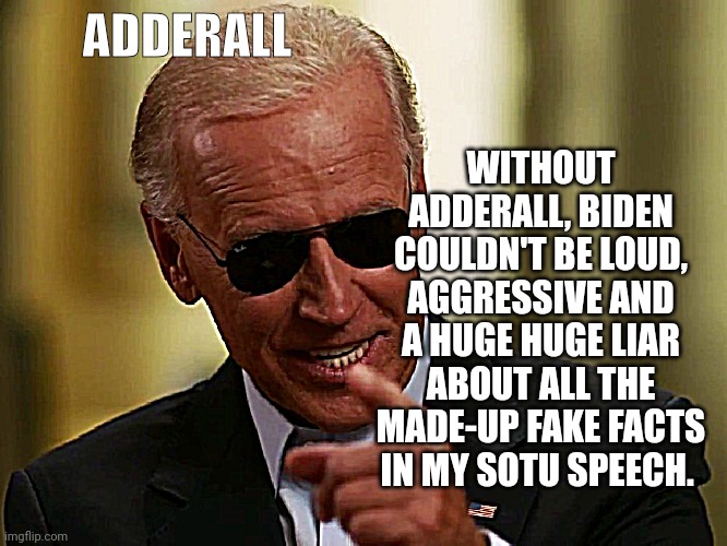 MossWith80471's tweet photo. @Gutfeldfox @guypbenson @MrDavidAngelo @KatTimpf @PlanetTyrus Greg, love all of you on the #Gutfield show but especially @PlanetTyrus.
Didn't you love #Biden being hyped up on #aderall for the #SOTU speech?
"Nuff Said". https://t.co/v7esGw6O0z