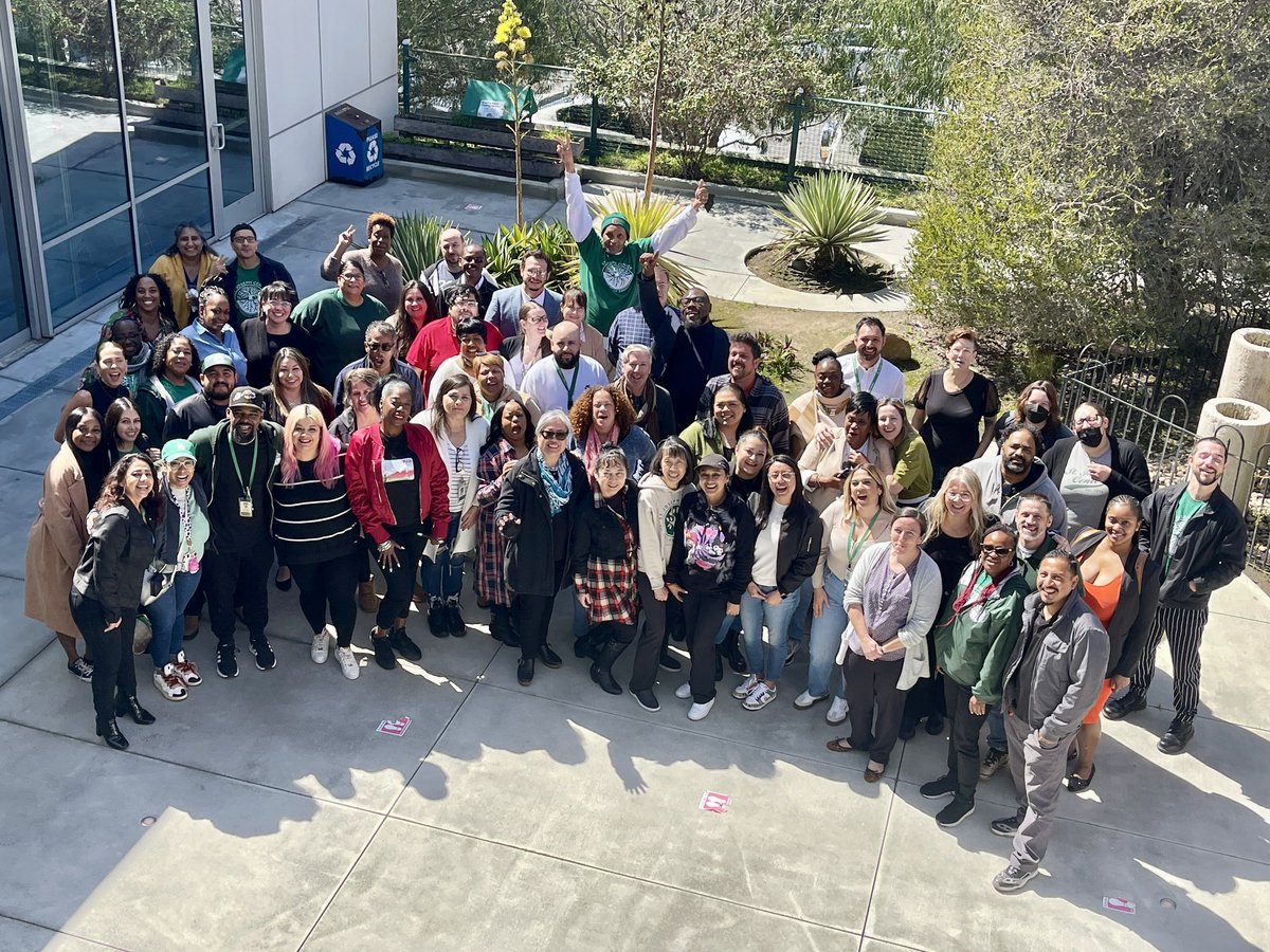 Super excited to have completed my first week as Prez and CEO of the <a href="/StJosephCtr/">St. Joseph Center</a>! Thanking our senior and management teams for the love this week and can't wait to meet our 400 staff empowering our unhoused communities across LA ✊🏿✊🏾✊🏽!
