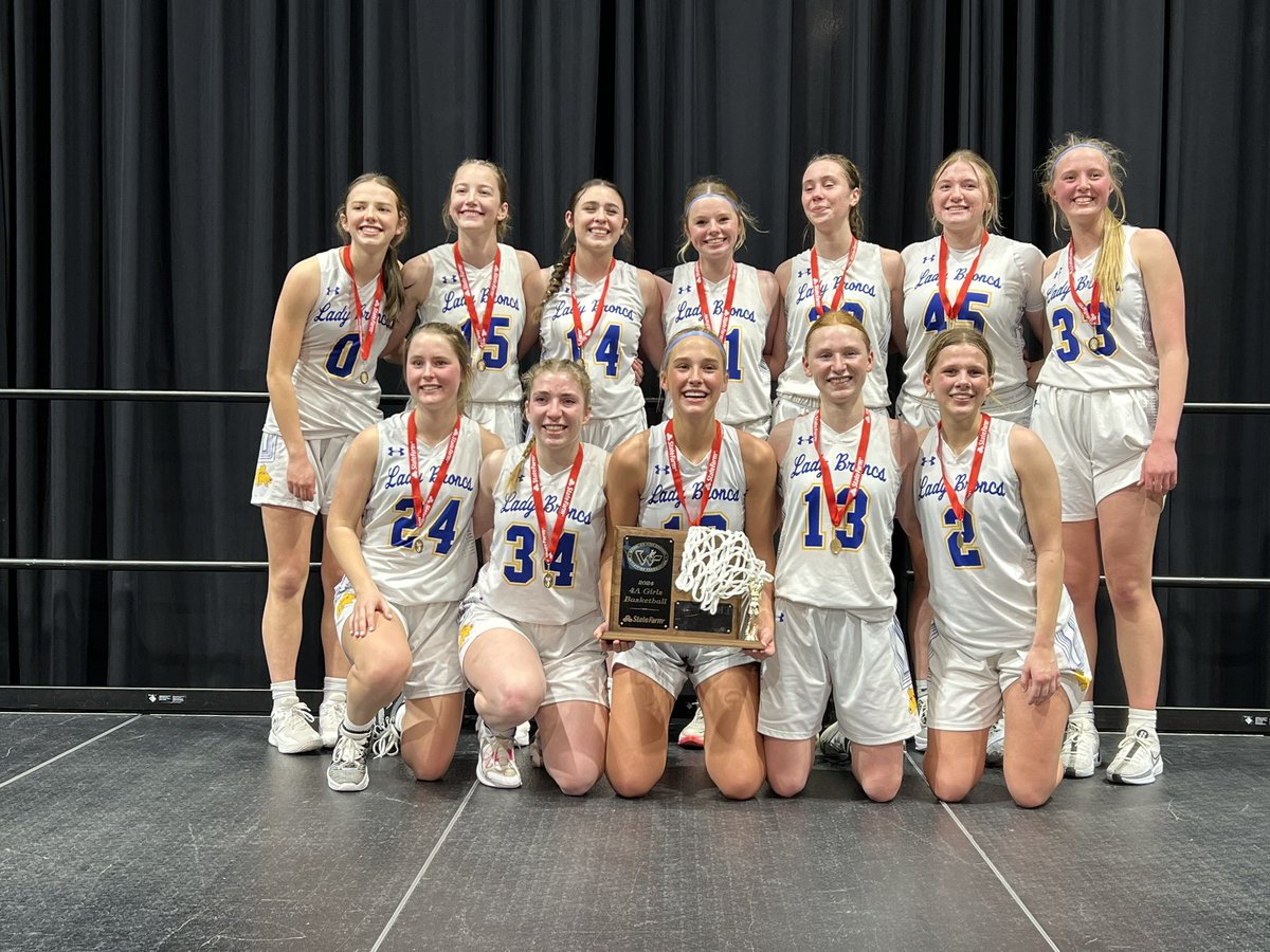Congrats to the Sheridan Lady Broncs for winning the 2023-24 WHSAA 4A Girls State Basketball Championship! They beat Campbell County 65-56.