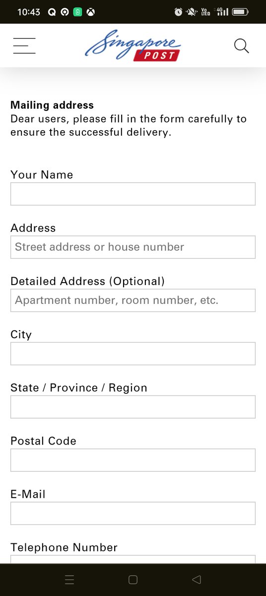 MrMikeFields's tweet photo. I'm assuming @SingPost does not have their @SingPostCusCare office in #Liberia 
#scam website looks legit, please be careful when clicking on sms weblinks. 
#phishing #datathief #smsscam https://t.co/7rYuxcVQGe