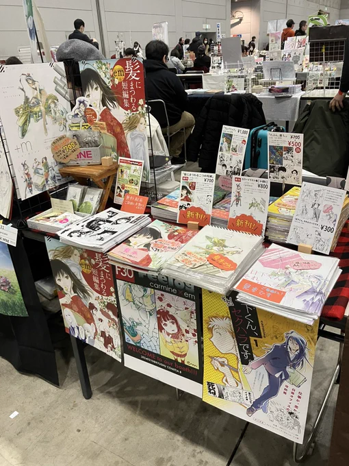 設営完了!!!!F30で待ってまーす丶(°∀°)ノ#九州コミティア8 