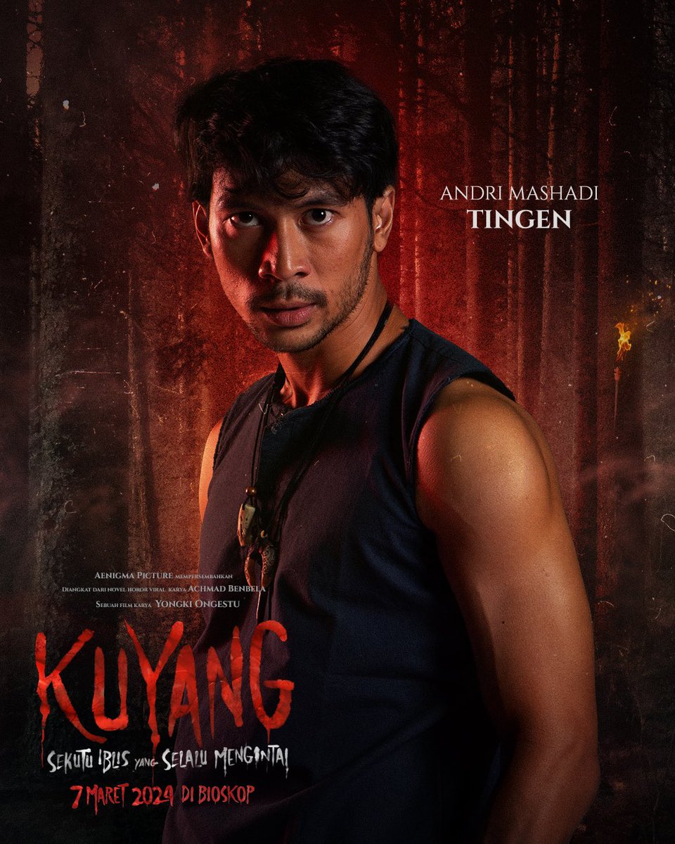 Kehilangan orang yang ia cinta membuat Tingen akhirnya percaya, bahwa jimat-jimat pelindung akan menjaga warga desa dari sekutu iblis.

Tapi kenapa beberapa warga desa justru tidak percaya kepadanya?

KUYANG: SEKUTU IBLIS YANG SELALU MENGINTAI

7 Maret 2024 di bioskop.