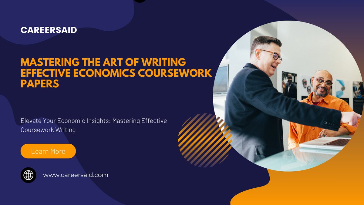 Calling all economics enthusiasts! Enhance your academic skills with practical advice on writing effective coursework papers. 📊✍️ #Economics #StudySkills #AcademicJourney