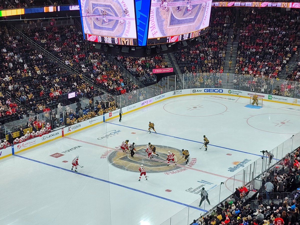 Lucky Spider Dad is in Las Vegas watching the <a href="/DetroitRedWings/">Detroit Red Wings</a> vs the <a href="/GoldenKnights/">Vegas Golden Knights</a>