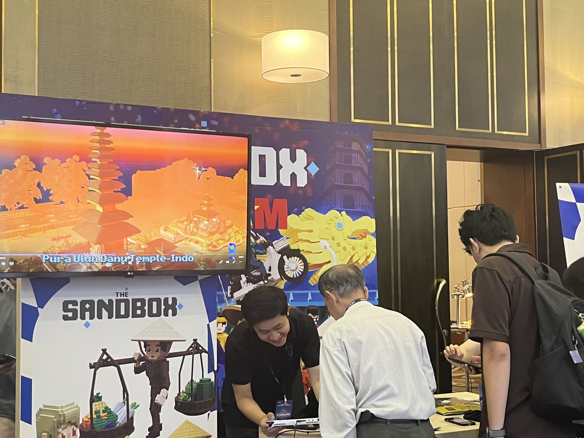BeyondVox's tweet photo. We are in #SEABC🇻🇳
Visit @BeyondVox @TheSandboxGame at @SEABC2024 now!🚀
@SandboxVietnam @TheSandboxGame @borgetsebastien @mrwockie https://t.co/O7hbZRnmgs