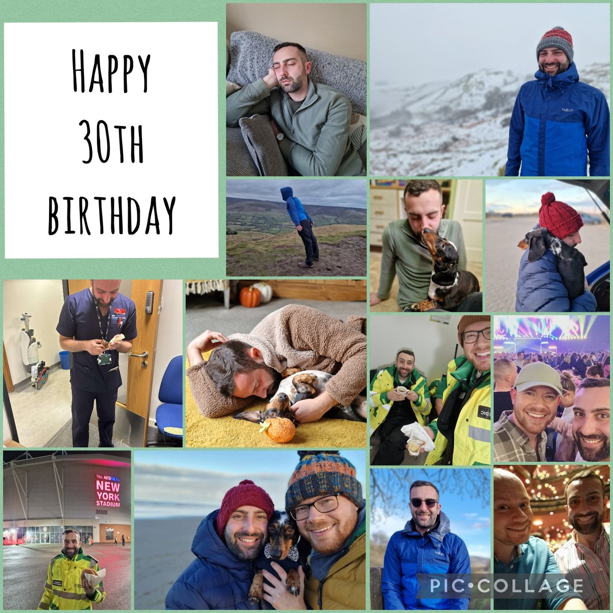 Happy 30th Birthday to my now old man <a href="/Samuel_Rogers_/">Sam Rogers</a> (yes I know he's acted like one for a while). Hoping you have the best day, and make many more happy memories in 30's before you get even more grey! #30club #older #oldman #birthdayboy