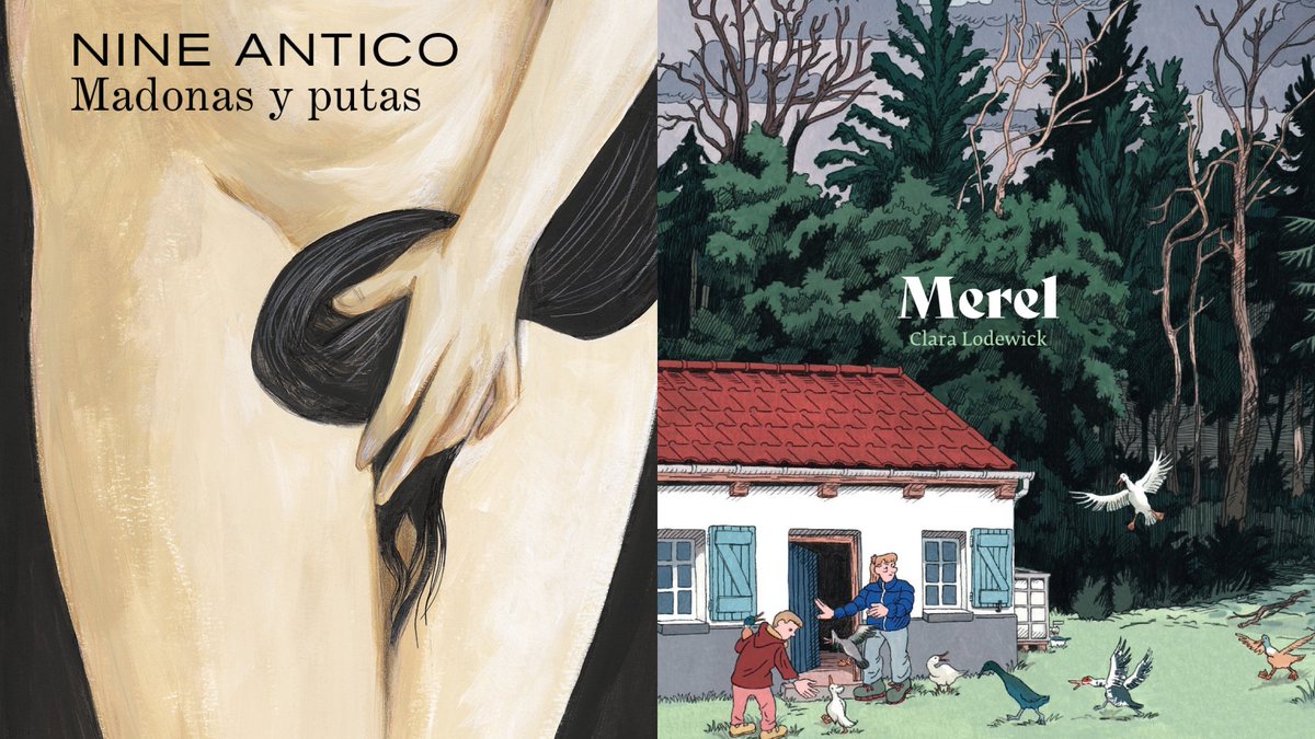 📚 Recomendamos dos novelas gráficas con <a href="/GarbuixBooks/">GarbuixBooks</a>: 
📙 'Madonas y putas', de Nine Antico
📗 'Merel', de Clara Lodewick
♀️ Historias feministas, de mujeres libres, pero sacrificadas en el altar de los valores morales. Un reportaje de  <a href="/estelabango/">Estela Bango</a> 
cadenaser.com/nacional/2024/…