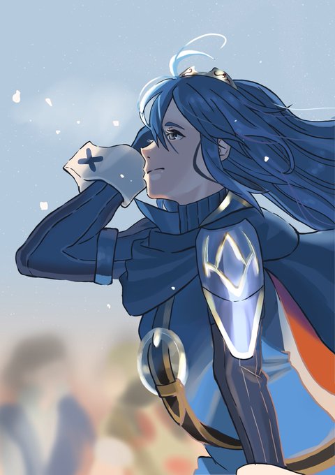 平和を噛み締める#ファイアーエムブレム #ファイアーエムブレム覚醒 #FE覚醒 #ルキナ #FireEmblem #イラスト 