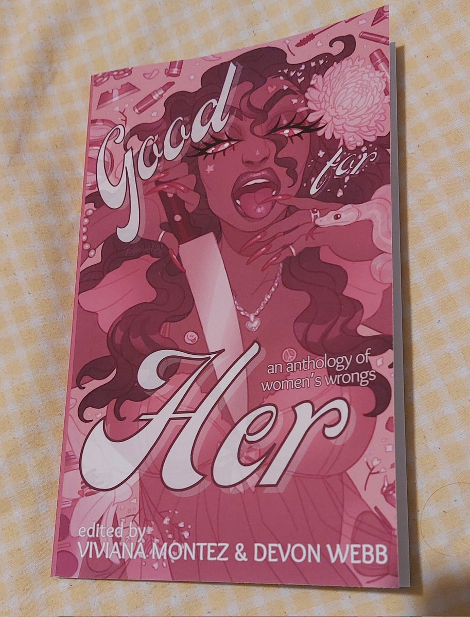 🌈Kelly-Mae🖤🤍💜 (@kellymaewrites) on Twitter photo I received my copy of 'Good for Her: An anthology of women's wrongs' from <a href="/prismaticapress/">prismatica press - order “in the aftermath” today</a> earlier in the week 🥰 it's so beautiful! I haven't read it yet, but excited to sit down and read it when I have time away from work and packing 🩷❤️ thank you for this treat ❤️🩷🥰 I received my copy of 'Good for Her: An anthology of women's wrongs' from <a href="/prismaticapress/">prismatica press - order “in the aftermath” today</a> earlier in the week 🥰 it's so beautiful! I haven't read it yet, but excited to sit down and read it when I have time away from work and packing 🩷❤️ thank you for this treat ❤️🩷🥰