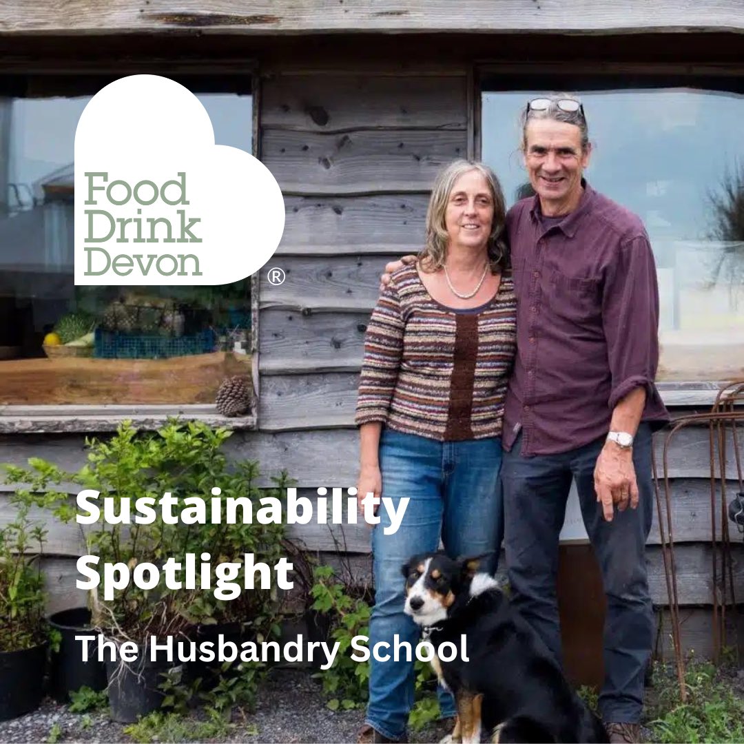 SUSTAINABILITY SPOTLIGHT | The Husbandry School. This truly pioneering organisation explores ideas and practice of ecologically sound land management through courses, growing premium produce & volunteering days. 🔗 READ the full, inspiring feature here: fooddrinkdevon.co.uk/sustainability…