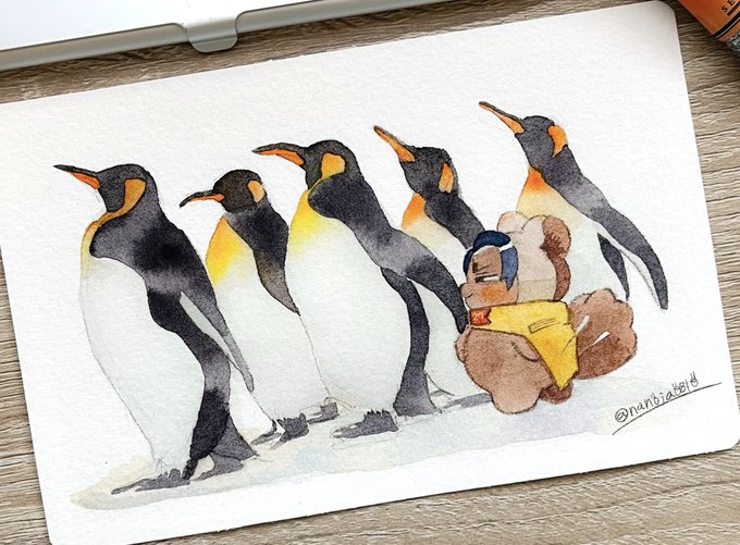 「男性中心 ペンギン」のTwitter画像/イラスト(新着)