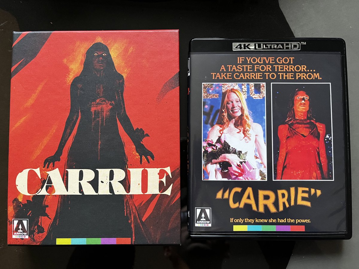 PredatorDuCine's tweet photo. #Carrie de #BrianDePalma en #4KUltraHD 🤩
Les éditions de chez @ArrowFilmsVideo ✨
Encore chez #Metaluna ! https://t.co/3ksTTiEstX