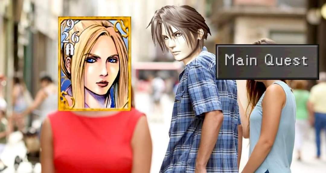 ProyectoSeeD's tweet image. ¡Buenos días Seeds!

¿Cuántos de vosotros habéis hecho esto en #FinalFantasyVIII ?

Bueno, yo confieso que lo sigo haciendo con las misiones secundarias y las principales en todo a lo que juego 😅😅