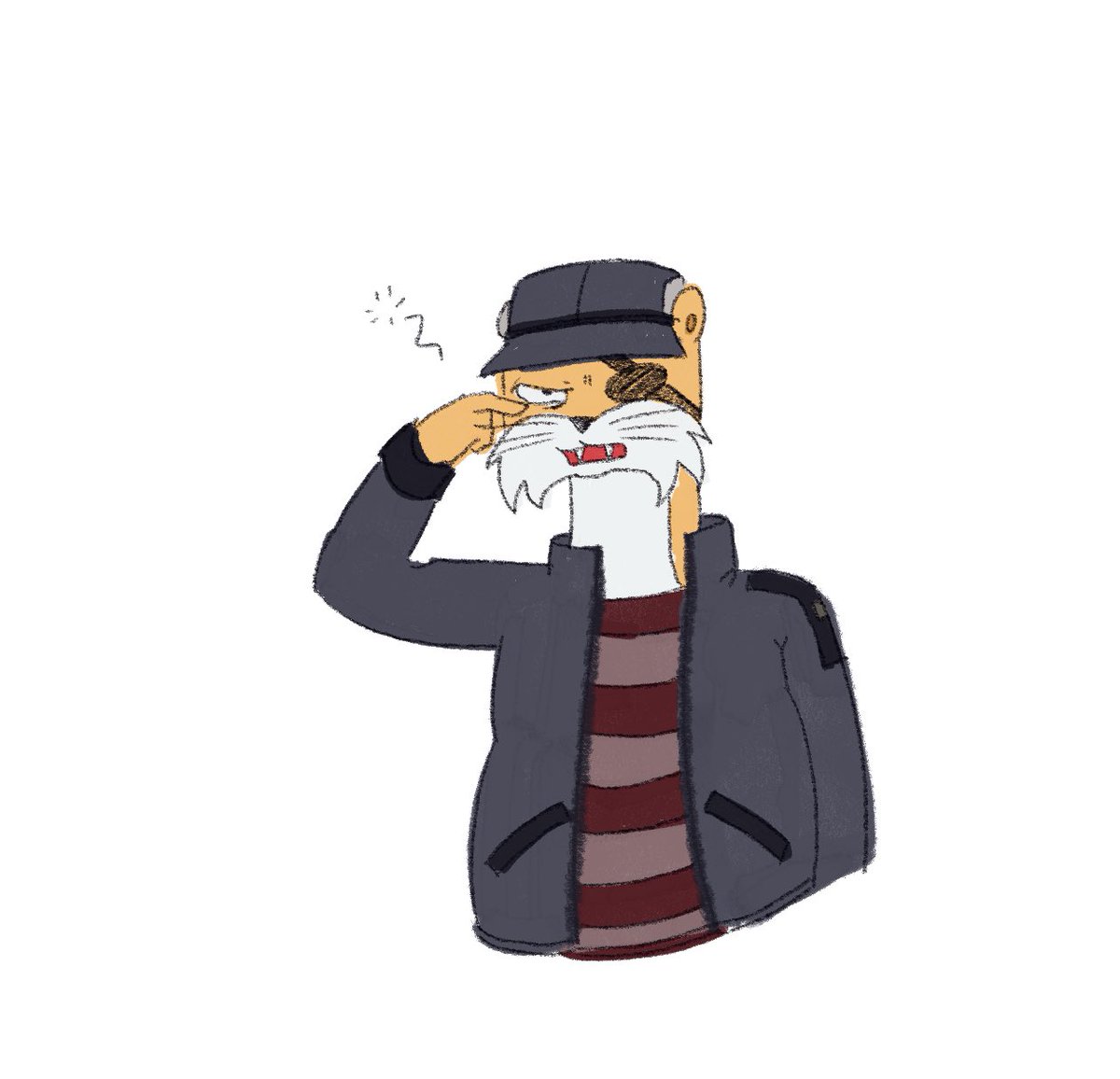 sahbeetle's tweet photo. Request from discord
Mul eating burger and sleep-deprived Aekku https://t.co/Z56UQEIVOT