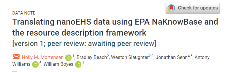 A recent publication from our agency regarding nanomaterials f1000research.com/articles/13-169