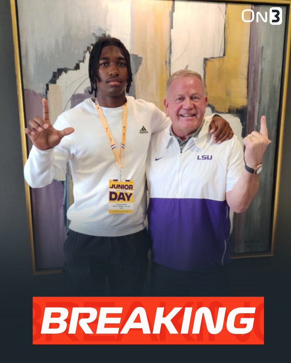 Rivals's tweet image. 🚨NEW🚨 4-star LB Charles Ross has committed to LSU🐯

More from @BillyEmbody: on3.com/teams/lsu-tige…