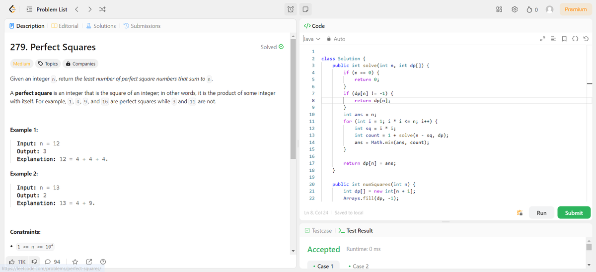 ASR_01_'s tweet photo. 🚀 Day 51 of #100DaysDSAChallenge !📷Hey fellow coders!

#AlgoPrep 📷 and I'm thrilled to share my progress with you all. 📷

Day 51 Accomplishments :-DP
(Question Count -113)

#100daysofcode #codingchallenge https://t.co/02aSpypeIf