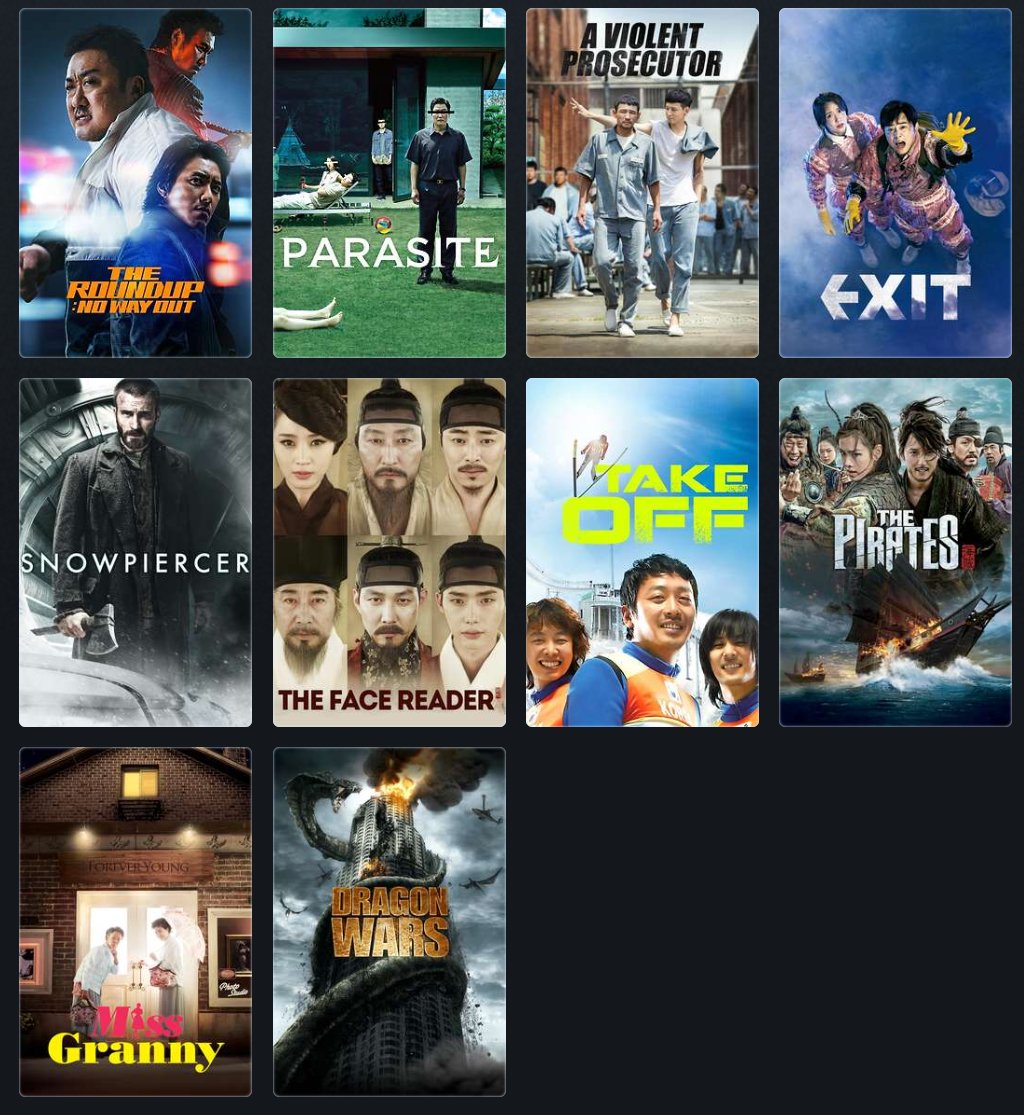30 film Korea terlaris sepanjang masa di bioskop Korea. Ada yg jadi favoritmu?

#1 THE ADMIRAL: ROARING CURRENTS (2014) 17,6 juta penonton
#30 DRAGON WARS (2007) 8,4 juta

EXHUMA bentar lagi masuk Top 30 nih. 17 hari tayang di sana, udah dapet 7,5 juta penonton!