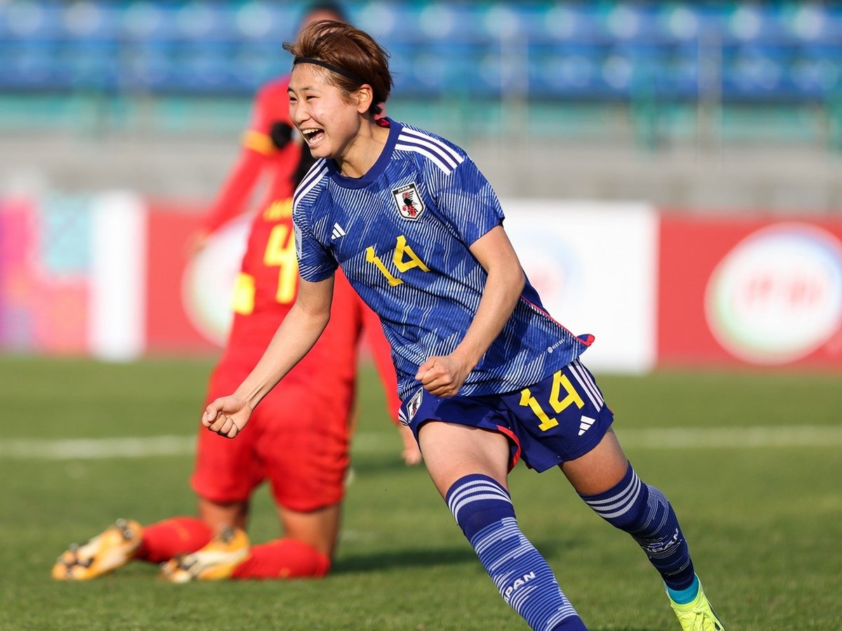 nT8NXBWjNX46427's tweet image. U-20W杯出場権を獲得したヤングなでしこ次の北朝鮮戦も期待しましょう✨⚽
#ヤングなでしこ
#松窪真心　#天野紗　#土方麻椰