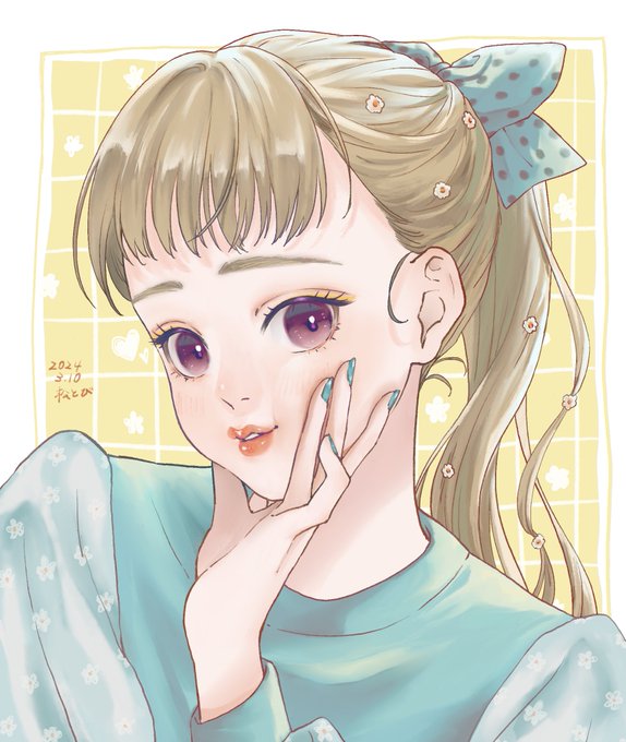 「bangs makeup」 illustration images(Latest)