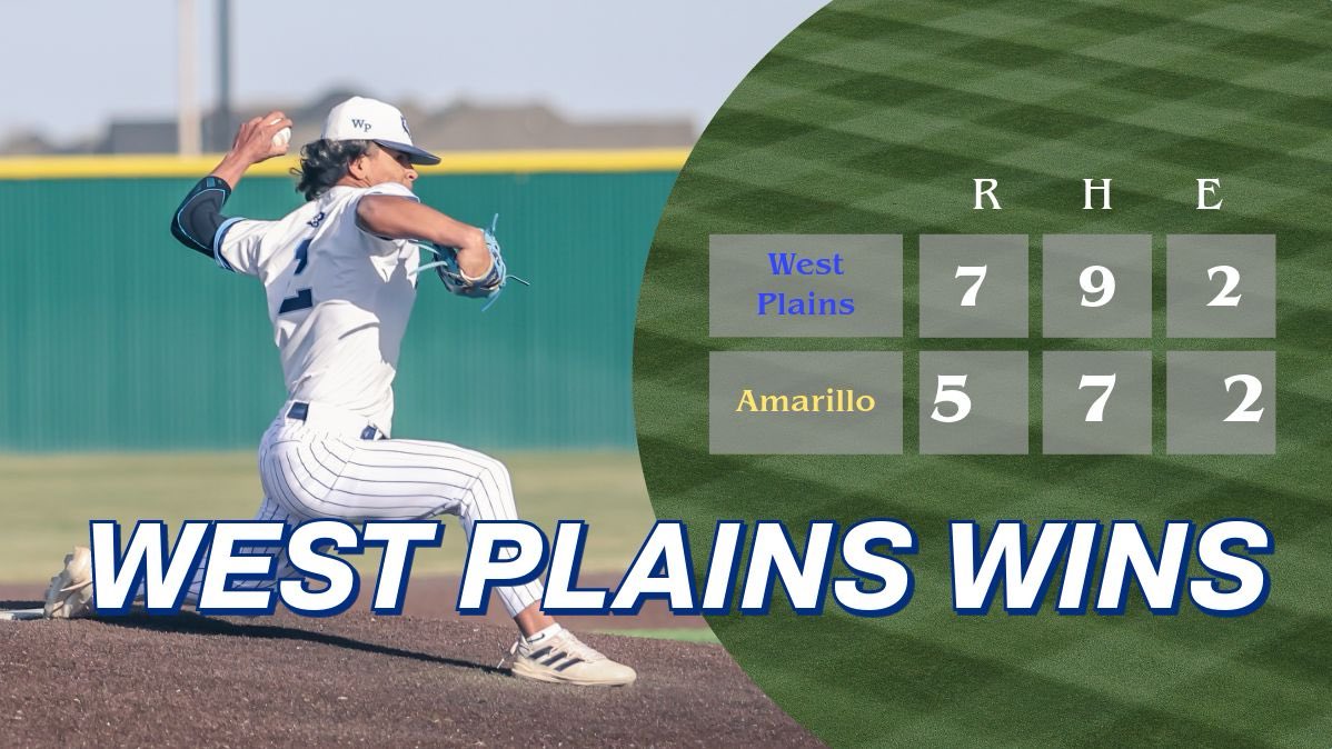 WPlainsBaseball's tweet photo. Wolves get two big wins to close out the Randy Keller Tournament! Beat Riverside this afternoon 11-1 and beat Amarillo High tonight 7-5 to go 4-0 for the weekend!

@WPlainsScore @WPlainsFB @CanyonAthDept @PressPassSports @ryleerobinsontv @RodSportsMedia https://t.co/wyCsfogVK3
