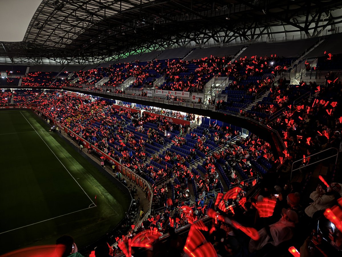 🇺🇸 09.03.2024 - Major League Soccer, 3. Spieltag NY** vs. FC Dallas (2:1) vor 19.284 Zuschauern Zuschauern in einer Arena in New Jersey. #groundhopper #groundhopping