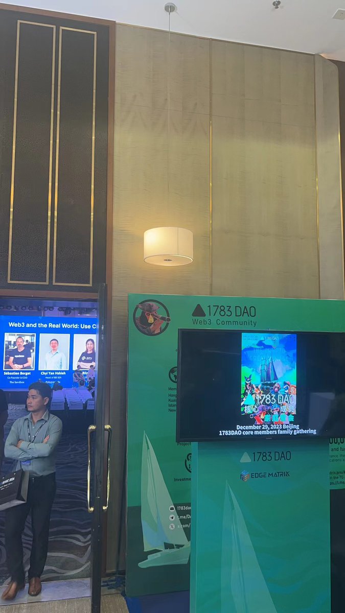 1783Dao's tweet photo. 1783DAO, rooted in Asia, reaching out to the world.
March 10, 2024,Prominent web3 community, @1783DAO , made its debut at the Southeast Asia Blockchain Conference( #SEABC ) in Ho Chi Minh City, Vietnam.
Built upon the strength of Web3 in the East, connecting the global Web3 influence network, paving the way for the great voyage of #Web3 .