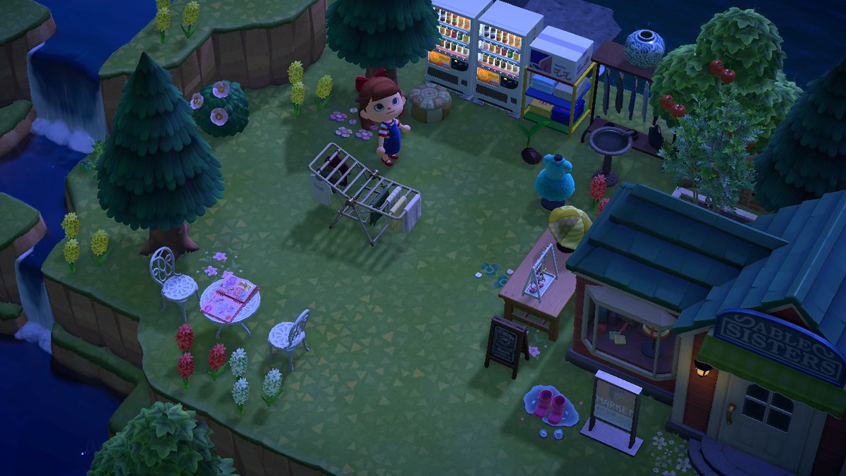 kyveilkov's tweet photo. i love ac at night #AnimalCrossing #ACNH #NintendoSwitch https://t.co/C0yOZ16T4w