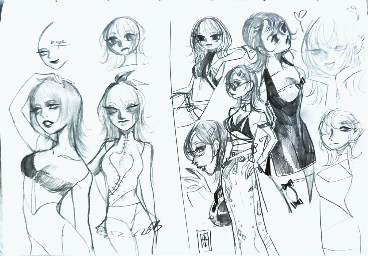 Cratoha's tweet photo. Doodles https://t.co/SPz131ytpB