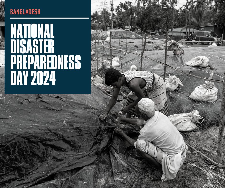 ⏳Join us as we mark National Disaster Preparedness Day 2024 in Bangladesh 🇧🇩 Let's come together to raise awareness, build resilience, and ensure our communities are ready to face any challenge. #PreparednessSavesLives #anticipatoryaction @StartNetwork @StartFundNepal