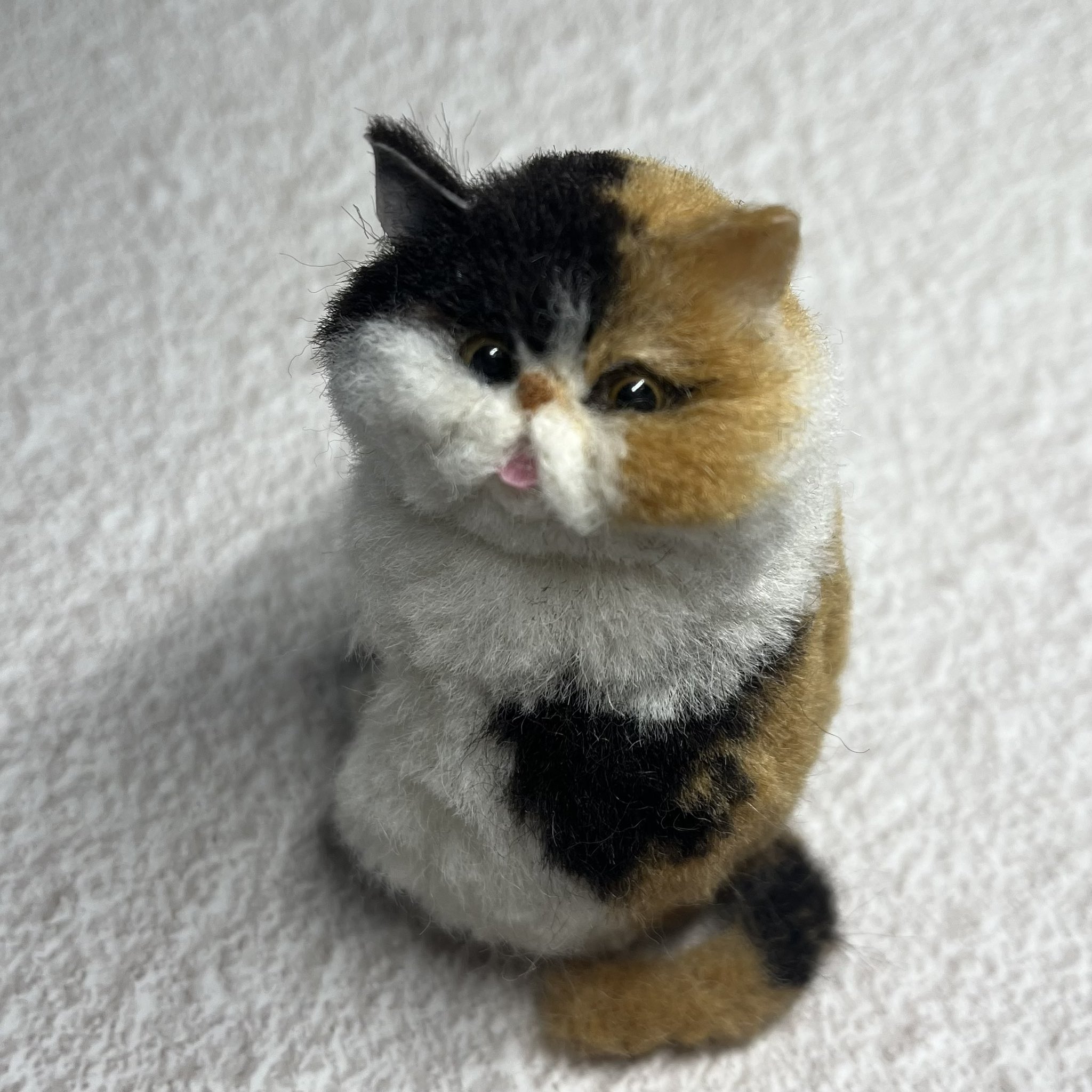 入手困難‼️超レア‼️ 新品‼️ MEBARUさんの羊毛フェルトネコ キジ白猫 